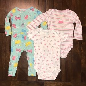 Carters | Baby PJs and onesie | Size 9 months